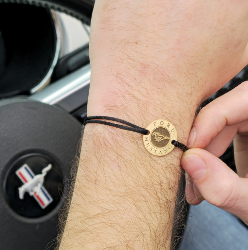 Logo Mustang RRacing or