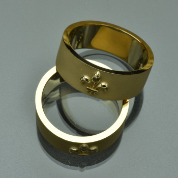 Anneau Fleur de Lys